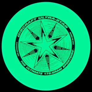 Discraft Ultra Star Nite Glow Fosforové Frisbee