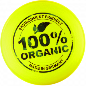 Eurodisc 100% ORGANIC Žlté Frisbee